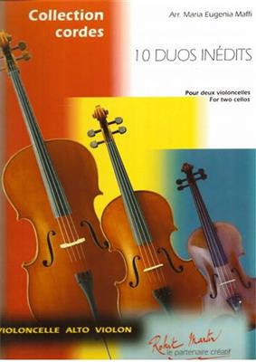 Maria Eugénia Maffi: 10 Duos Inedits Pour Deux Violoncelles Vol.1: Cello Ensemble