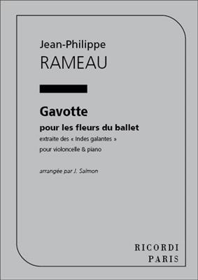 Jean-Philippe Rameau: Gavotte Violoncelle Et Piano (Salmon: Cello Solo