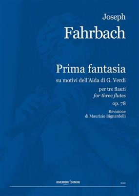 Joseph Fahrbach: Prima Fantasia: (Arr. Maurizio Bignardelli): Flöte Ensemble
