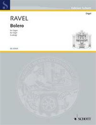 Maurice Ravel: Bolero: Orgel