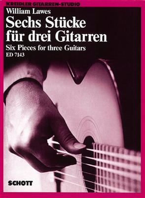 William Lawes: Stucke(6): (Arr. Klaus-Meinert Lausten): Gitarre Trio / Quartett