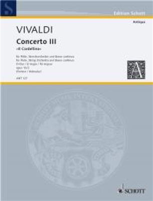 Antonio Vivaldi: Concerto No. 3 D major op. 10/3 RV 428/PV 155: Streichorchester mit Solo