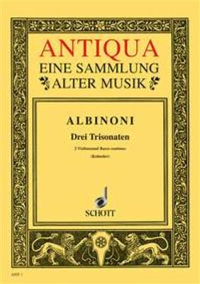 Tomaso Albinoni: Three Triosonatas op. 1/10-12: Violin Duett