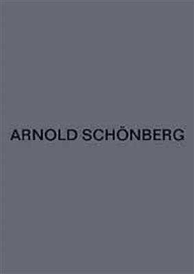 Arnold Schönberg: Werke: Klavier Solo