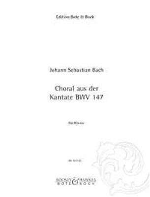 Johann Sebastian Bach: Chorale BWV 147: (Arr. Wilhelm Kempff): Klavier Solo