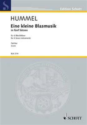 Bertold Hummel: A little Windmusic: Blechbläser Ensemble