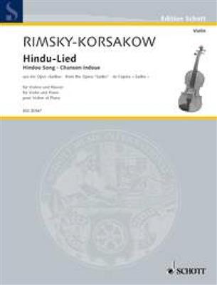 Nikolai Rimsky-Korsakov: Hindulied ( Kreissler ): Violine mit Begleitung