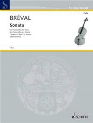 Jean-Baptiste Breval: Sonate C: (Arr. Joachim Stutschewsky): Cello mit Begleitung