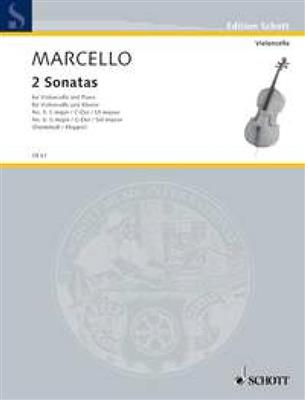 Benedetto Marcello: Sonaten(2) G/C: Cello mit Begleitung