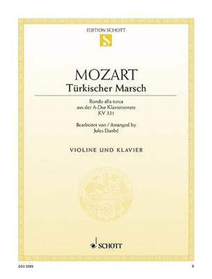 Wolfgang Amadeus Mozart: Türkischer Marsch KV 331: Violine mit Begleitung