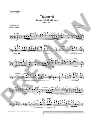 Robert Schumann: Träumerei Op.15 No.7: Cello mit Begleitung