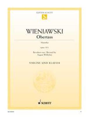 Henryk Wieniawski: Obertas Mazurka Opus 19/1: Violine mit Begleitung