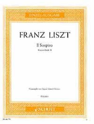 Franz Liszt: Il Sospiro: Klavier Solo