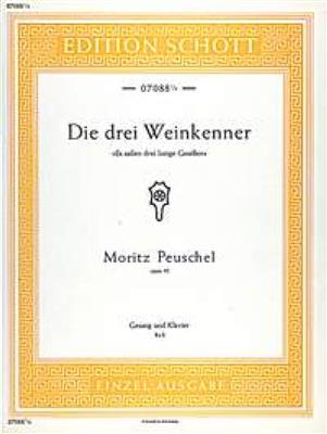 Moritz Peuschel: Die drei Weinkenner op. 43: Kontrabass mit Begleitung
