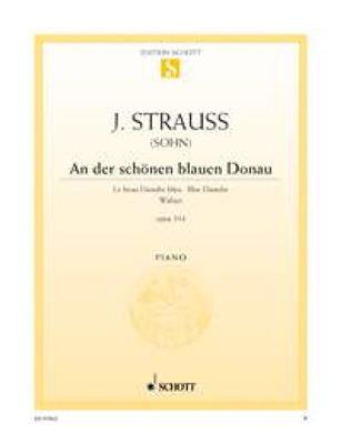 Johann Strauss Jr.: An Der Schonen Blauen Donau: Violine mit Begleitung