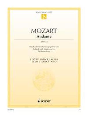 Wolfgang Amadeus Mozart: Andante C Kv315: Flöte mit Begleitung