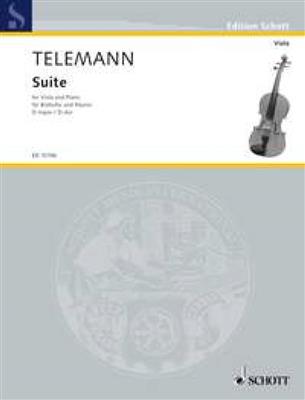 Georg Philipp Telemann: Suite In D For Viola And Piano: Viola mit Begleitung