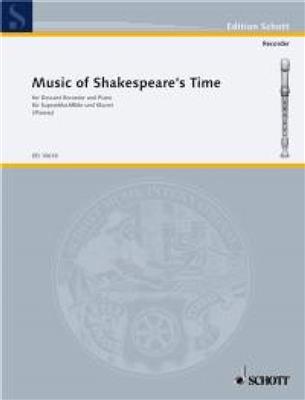 Music Of Shakespeares Time Sbfl/: Sopranblockflöte