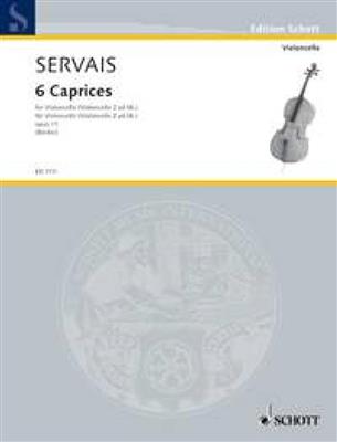 Adrien Francois Servais: Capricci (6) Op. 11: Cello Solo