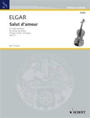 Edward Elgar: Salut D'Amour: Violine mit Begleitung