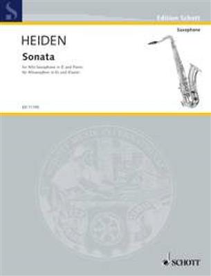 Bernhard Heiden: Sonata: Altsaxophon mit Begleitung
