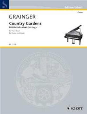 Percy Aldridge Grainger: Country Gardens: Klavier vierhändig