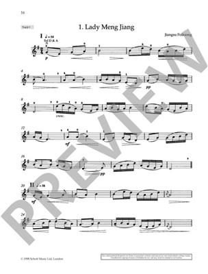 Chinese Violin Solos: (Arr. Jonathan Stock): Violine Solo