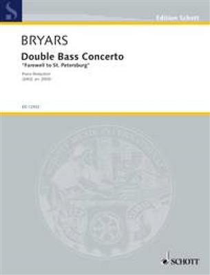 Gavin Bryars: Double Bass Concerto: Orchester mit Solo