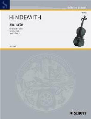 Paul Hindemith: Sonate Opus 25/1: Viola Solo