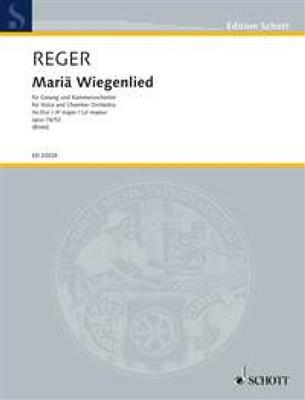 Max Reger: Maria Wiegenlied A flat majeur op. 76/52: Kammerorchester