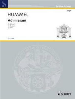Bertold Hummel: Ad missam op. 97f: Orgel mit Begleitung