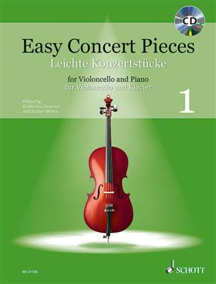 Easy Concert Pieces Band 1: Cello mit Begleitung
