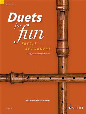 Duets for fun: Treble Recorder: Altblockflöte