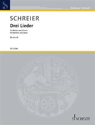 Anno Schreier: Drei Lieder: Gesang mit Klavier