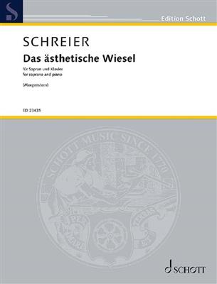 Anno Schreier: Das ästhetische Wiesel: Gesang mit Klavier