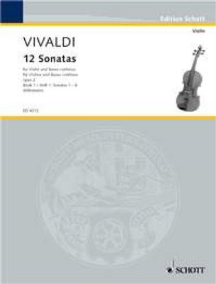 Antonio Vivaldi: 12 Sonatas Op 2 Book 1 Violin & Piano: Violine mit Begleitung