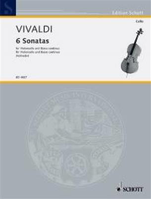 Antonio Vivaldi: Six Cello Sonatas: Cello mit Begleitung