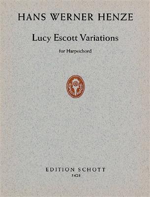Hans Werner Henze: Lucy Escott Variations: Cembalo
