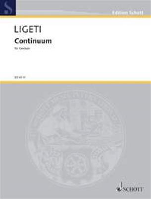 György Ligeti: Continuum: Cembalo