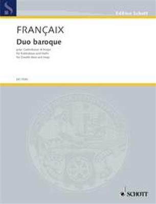 Jean Françaix: Duo baroque: Kontrabass mit Begleitung
