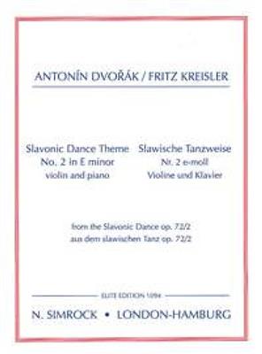 Antonín Dvořák: Slavonic Dance Theme: Orchester