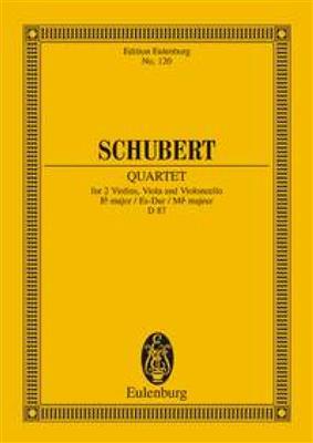 Franz Schubert: String Quartet In E Flat Major D87: Streichquartett