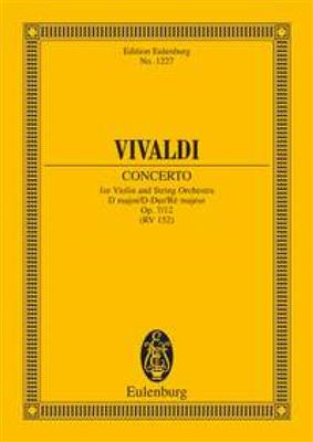Antonio Vivaldi: Concerto D Major op. 7/12 RV 214 / PV 152: Streichensemble