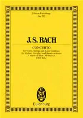 Johann Sebastian Bach: Violin Concerto In E BWV 1042: Orchester