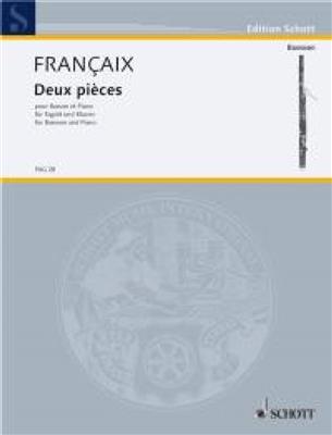Jean Françaix: Two Pieces: Fagott mit Begleitung