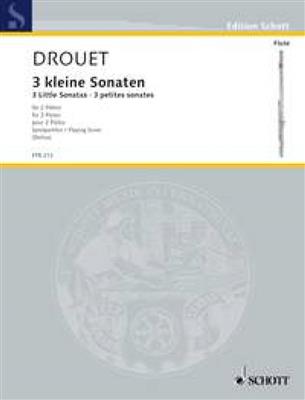 Louis Drouët: 3 Little Sonatas: Flöte Duett