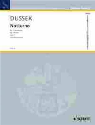 Franz Joseph Dussek: Notturno Op. 1 3Fl (Schultz/Hauser): Flöte Ensemble