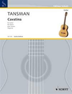 Alexandre Tansman: Cavatina: Gitarre Solo