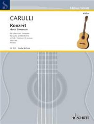Ferdinando Carulli: Concerto: Orchester mit Solo