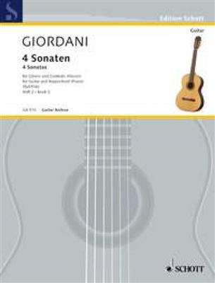 Tommaso Giordani: Sonaten(4) 2: Gitarre mit Begleitung